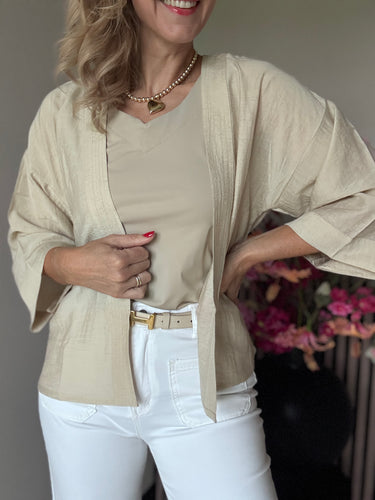Kastgeluk kimono short